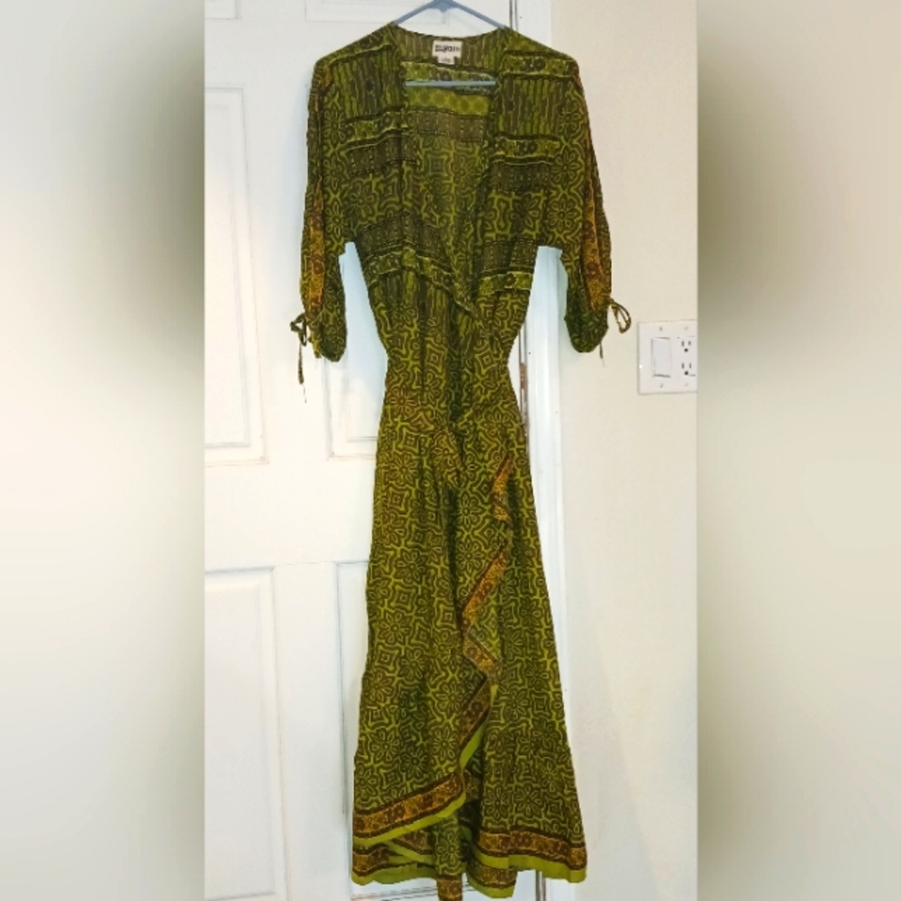 Darn Good Yarn Zaria Wrap Dress